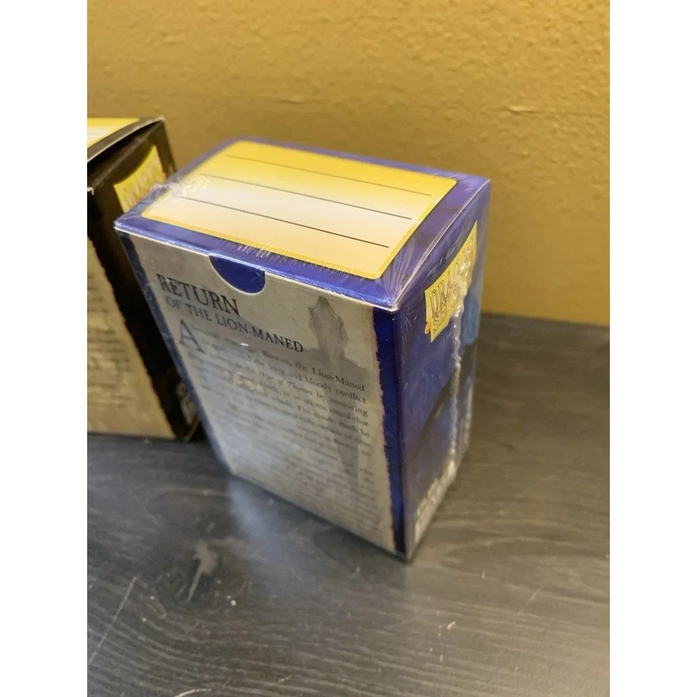Dragon Shield: Matte Dual Sleeves - Wisdom (100ct)  NEW + Truth Partial Box